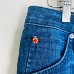 Hudson Jeans Hudson signature flap pocket denim shorts in medium blue wash. Cuffed. Size 28 Photo 1