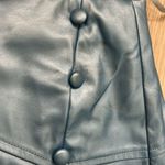 superdown NWT Blue Pearl Vegan Leather Mini Skirt Size Small Photo 4