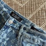 Judy Blue  HW FLOWER PRINT CROP WIDE LEG JEANS Photo 6