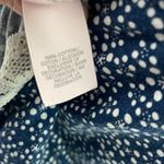 Victoria's Secret Victoria’s Secret Navy Dotted Babydoll Lace Tank Photo 8
