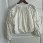 Bishop and Young Ivory Bubble Hem Top Cream Size M Photo 9