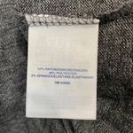 Lands' End Lands’ End Women’s Long Sleeve V Neck Tunic Lightweight Sweater Black Heather XS Photo 5