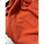 French Connection Soft Ribbed Boxy Knit Sweater Jumper Top Orange Size XS Small Photo 7