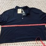 Fabletics NWT Classic Navy Boxy Short Sleeve Polo Shirt Size Large Photo 6