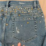 Two by Vince Camuto sz27 jeweled light wash jeans some jewels missing GUC Blue Size 27 Photo 13