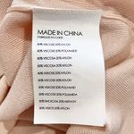 Club Monaco Ruffle Trim Cold Shoulder Long Sleeve Sweater Blush Pink Size XS Photo 12