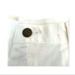 Wrangler Women’s Vintage White Denim Shorts Size 12 NWT Photo 3
