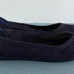 Rothy's Rothy’s The Point Maritime Lattice Stitch Navy Blue Washable Knit Ballet Flats Photo 2