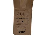 Cuup The Plunge Unlined Contour Wire Bra Women's Size 32F Micro, Tan MSRP $78 Photo 3