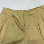 Love, Whit by Whit Beige Pleated Trousers Size 8 Yellow Photo 3