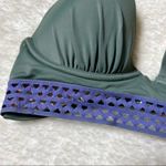 Shade & Shore Hunter Green Bikini Top Photo 2
