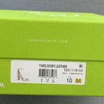 Sam Edelman Yaro Ankle Strap Sandal Size 10 Ivory NWT Wedding Formal Heel Photo 12