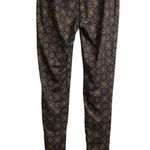 Kari Traa Leggings Small Womens Printed Hiking Running Jogging Outdoors Camp Orange Photo 1