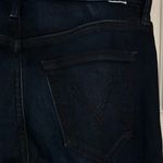 MOTHER Denim MOTHER The Dazzler Mid Rise Ankle Straight Jeans Now or Never Size 25 Dark Wash Photo 14