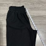 Briggs New York Briggs Women‎ Black Linen Blend Loose Fit Relaxed Fit Elastic Band Pants Size L Photo 8