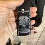 7 For All Mankind  Cotton/Linen BUTTON UP JET BLACK Photo 5