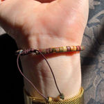 Unisex Healing Crystal Bracelet Beaded Rose Red Tiger’s Eye Stretch handmade Photo 4