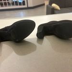 Booties Chic Black Ankle see pictures for size. Cannot read but I think 6 1/2 Photo 4