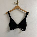 Seafolly  Black Bikini Top Size XS Photo 1