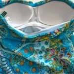 Ralph Lauren Lauren  Blue Paisley Flyaway Bandeau One Piece Swimsuit Size 4 Photo 4