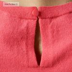 J.Crew  Featherweight cashmere-blend cropped sweater shell Garden Rose Photo 1