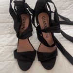 Gianni Bini Black Tie Up Heels Photo 0