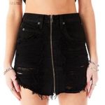 Carmar Denim  full zip skirt size 26 Photo 0