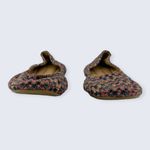 Lucky Brand Emmie Pink Orange Multi Zigzag Chevron Fabric Ballet Flats 6 Photo 1