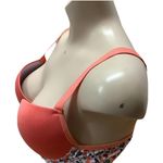 Massam Size Large Peach Floral Lace Underwire Bra. Made in Brazil New. Photo 1