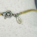 Loft Ann Taylor  23” Beaded Necklace Twine Chain Tasseled Photo 5