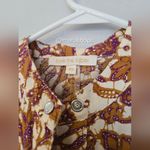 Anthropologie Love The Label Button Front Puff Sleeve Midi Dress Photo 6