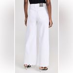 NWT MOTHER Women's Snacks! Double Dip Nerdy Chew Jeans size 33 White Photo 1