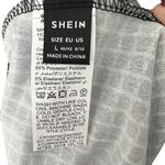 SheIn BIZwear Plaid Print Split Back Skirt Workwear Sz L Photo 8