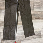 ZARA  Faux Leather Straight Leg Trousers Photo 6