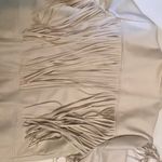 River Island Faux Leather Fringe Motto Jacket Photo 5