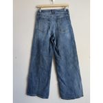 Quince Jeans Womens 28 Stretch High Rise Wide Leg Baggy Jeans Blue Denim Organic Photo 6