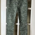 Old Navy Rockstar Skinny Camo Camouflage Denim Jeans Pants Size 10 Green Photo 1