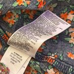 Old Navy  Puff Sleeve Top Size M Smocked Floral Print‎ Empire Waist Cottage Photo 7