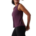 Athleta  Sleeveless Athletic Top Women S Purple Yoga Stretch Comfort Sporty EUC Photo 1