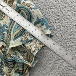 Faded Glory Vintage  Button Up Top Paisley‎ Fairy Boho Y2K Retro Women's Large Photo 7