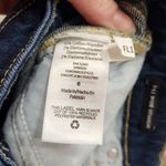 Free Assembly High Rise Full Wide Straight Leg Pockets Denim Blue Size 6 Photo 6