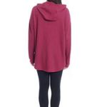 Chaser Waffle Knit Purple Thermal Hooded Sweatshirt S Photo 3