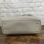 Michael Kors  Light Gray Saffiano Leather Jet Set 3 With Compartments Photo 5