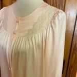 Vintage 60s feminine lace trimmed robe Pink Photo 4
