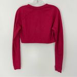 Gymshark  Pink Training Cropped Sweater Size Small Photo 2