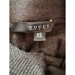 Gucci 100% Silk Pull On Knit Bootcut Loungepants Womens Size XS Italy Dark Gray Photo 8