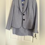 Black Label  purpure  and Black Textured Blazer Photo 1