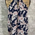 Greylin  Halter Chiffon Floral Top Photo 0