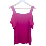 JM Collection Fuschia Cold-Shoulder Photo 2