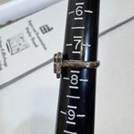 Vintage Native American Silver Turquoise Inlay Butterly Ring Womens 7.5 Estate Photo 1